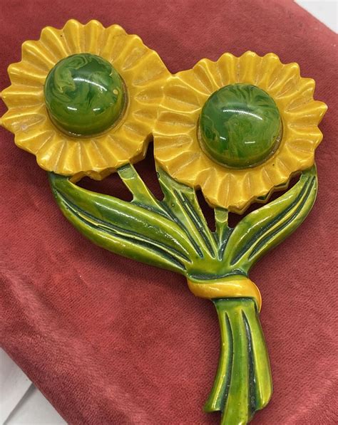 Prada spring '05 bakelite brooch, green & multi – RELIK editions